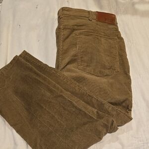 Duluth Trading Co Men's Dark Tan Corduroy Pants